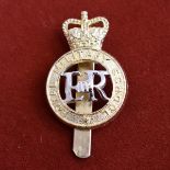 Duke of York’s Military School , Dover Cap Badge (Anodised), slider and made Dowler, issued: