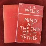 Mind at the End of Its Tether Two copies, one with D/W very good condition, one without D/W, 1945