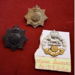 Hampshire Regiment WWII Cap Badge (Gilding-metal), two lugs. K&K: 1961-Hampshire Regiment Officers