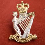 The Royal Irish Rangers (27th (Inniskilling), 83rd and 87th) EIIR Cap Badge (Anodised), two lugs.