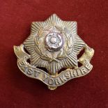 East Yorkshire Regiment WWI Cap Badge (Bi-metal), slider