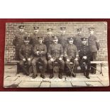 Royal Garrison Artillery WWI excellent group RP, Senior NCO's "Members P.S.F.R. RGA (M), great