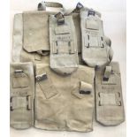 British 1937 Pattern Webbing Kit all dated 1950's (Korean War era), including a backpack,