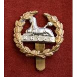 Gloucestershire Regiment Edwardian Back/Rear Cap Badge (Bi-metal), slider has been shortened.
