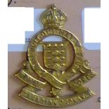Canada - Royal Canadian Ordnance Corps Cap Badge, Brass KC