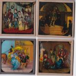 Cinderella Magic Lantern Coloured slides (16) sets A and B with each set having 8 slides, Primus