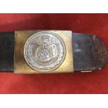 German 1938 dated SA Belt and Buckle, The Sturmabteilung, abbreviated SA, (German for "Assault