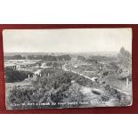 British WWI RP Postcard 'View Milford & London Rd, from Water Tower, Witley Camp'. Pub: San Bride. A