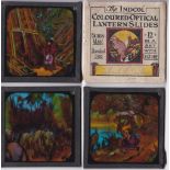 Sinbad the Sailor Magic Lantern Slides (12 in total), the "Indcol" Coloured Optical Lantern