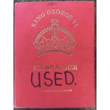 British Commonwealth King George VI - A collection of used in a Stanley Gibbons KGVI Album. A