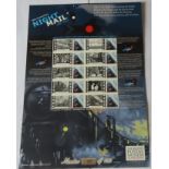 GB 2011 Night Mail 75th Anniversary, Royal Mail / Bradbury History of Britain Sheet no 67 (750