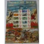 GB 2014 The Great War sheet number 6, Royal Mail / Bradbury History of Britain Sheet No. 103. Aerial