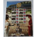 Great Britain 2011 Ascot 300 Years 1711-2011, Royal Mail / Bradbury History of Britain Sheet No.
