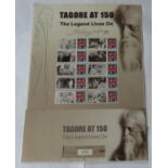 Great Britain 2010 Tagore at 150, The Legend Lives On, Royal Mail Smilers Sheet, Limited edition