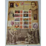 GB 2010 King James I, Royal Mail / Bradbury History of Britain Sheet no 54.10 first class stamps