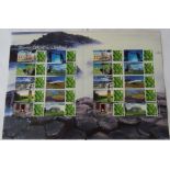 GB 2008 Glorious Northern Ireland, Royal Mail Smilers Sheet, LS46. Northern Ireland stamps self