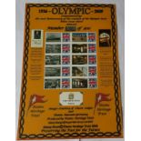 Great Britain 2009 Olympic 1936-2009 White Swan Hotel, Royal Mail Smilers Sheet, Titanic Heritage