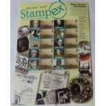 Great Britain 2007 Spring Stampex / Great British Innovators, Royal Mail Smilers Sheet, 10 x