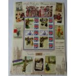 GB 2008 Votes for Women 1918 -2008, Royal Mail / Bradbury History of Britain Sheet. 10 first-class
