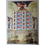 Great Britain 2005 Admiral Lord Nelson 1805-2005 Bradbury / Royal Mail 'History of Britain' Sheet No