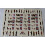 Great Britain 2007 British Army Uniforms, Royal Mail Smilers Sheet, 20 x Union Jack First Class
