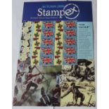 Great Britain 2006 Autumn Stampex / Victoria Cross, Royal Mail Smilers Sheet, Ten x First Class