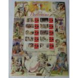 GB 2008 Pantomimes, Royal Mail / Bradbury History of Britain Sheet no 24. 10 first class Robin