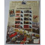 GB 2010 Travelling Post Office, Royal Mail / Bradbury History of Britain Sheet no 62. 10 X steam