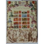 Great Britain 2007 Kings of England 1066-1399 Bradbury / Royal Mail 'History of Britain' Sheet No