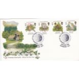 Great Britain 1986 (20 May) Nature Conservation set on Official Friends of the Earth Cover and H/