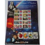 GB 2010 Sir Isaac Newton, Royal Mail / Bradbury History of Britain Sheet no 50. Limited edition of