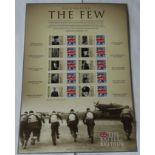 Great Britain 2008 The Few / Battle of Britain, Royal Mail Smilers Sheet, 10 x Union Jack GCS