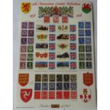 GB 2008 Country Definitive Stamps 50th year 1958-2008, Royal Mail / Bradbury History of Britain