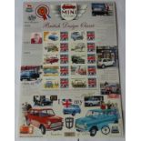 GB 2008 The Mini - 50 years, Royal Mail / Bradbury History of Britain Sheet no 28. 10 first class