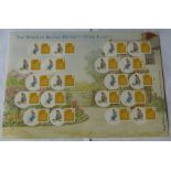 GB 2008 Peter Rabbit sheet LS50, Royal Mail Smilers Sheet, 20 x first class new baby stamps with