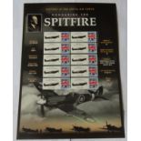Great Britain 2007 Honouring the Spitfire / History of the RAF, Royal Mail Smilers Sheet, 10 x Union