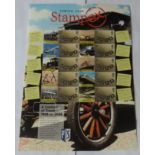 Great Britain 2008 Spring Stampex / Century of Travel, Royal Mail Smilers Sheet, 10 x First Class