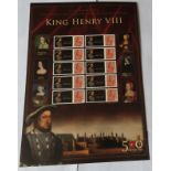 Great Britain 2008 King Henry VIII 500th Anniversary, Royal Mail Smilers Sheet, 10 x First Class
