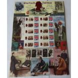 GB 2009 Sherlock Holmes 150th anniversary, Royal Mail / Bradbury History of Britain Sheet no 42.