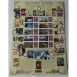 GB 2009 Greenwich Meridian 125th Anniversary, Royal Mail / Bradbury History of Britain Sheet no