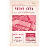 Stoke City V Chelsea 1965 February 27th League rusty staples