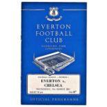 Everton v Chelsea 1965 March 31st League vertical crease