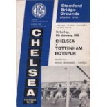 Chelsea v Tottenham Hotspur 1966 January 8th League