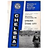 Chelsea v Stoke City 1965 September 1st League