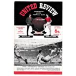 Manchester United v Chelsea 1965 March 13th League vertical crease token removed