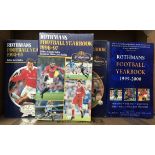 1990-1999 Rothmans Football Yearbooks (10). Buyer collects this lot