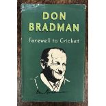 Don Bradman Farewell to Cricket Hardback Book