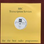 Jethro Tull 'BBC in Concert' Vinyl LP. BBC Transcription Services disc for radio station