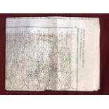 British Military Map of Ripon War Office Seventh Edition produced by Ordnance Survey for the