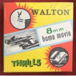 Hollywood Hell Drivers (127) Cine Film Std 8mm B/W Film Reel made by Walton 8 Home Movies